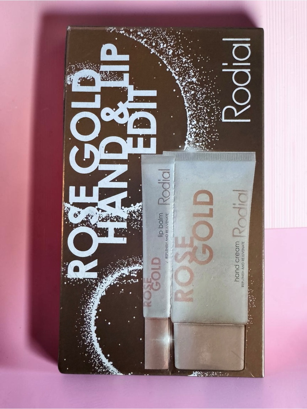 Rodial Rose Gold Hand & Lip Set - NIB